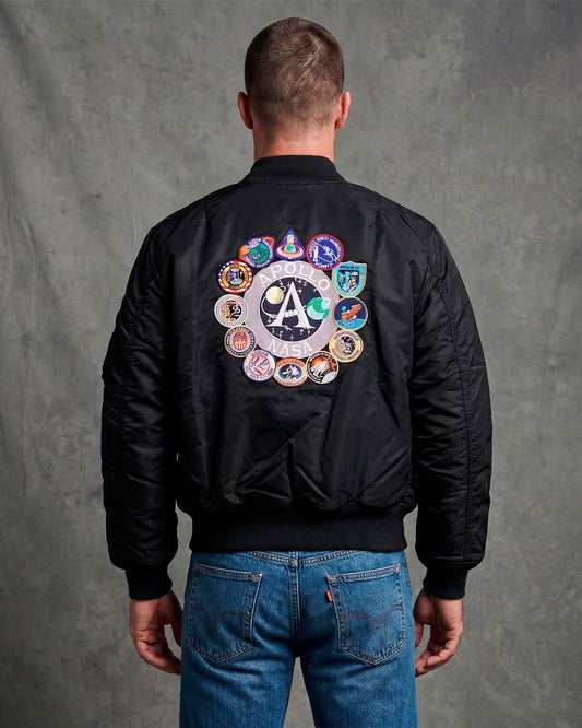 Bomber MA-1 Apollo Mission "NASA" - Black
