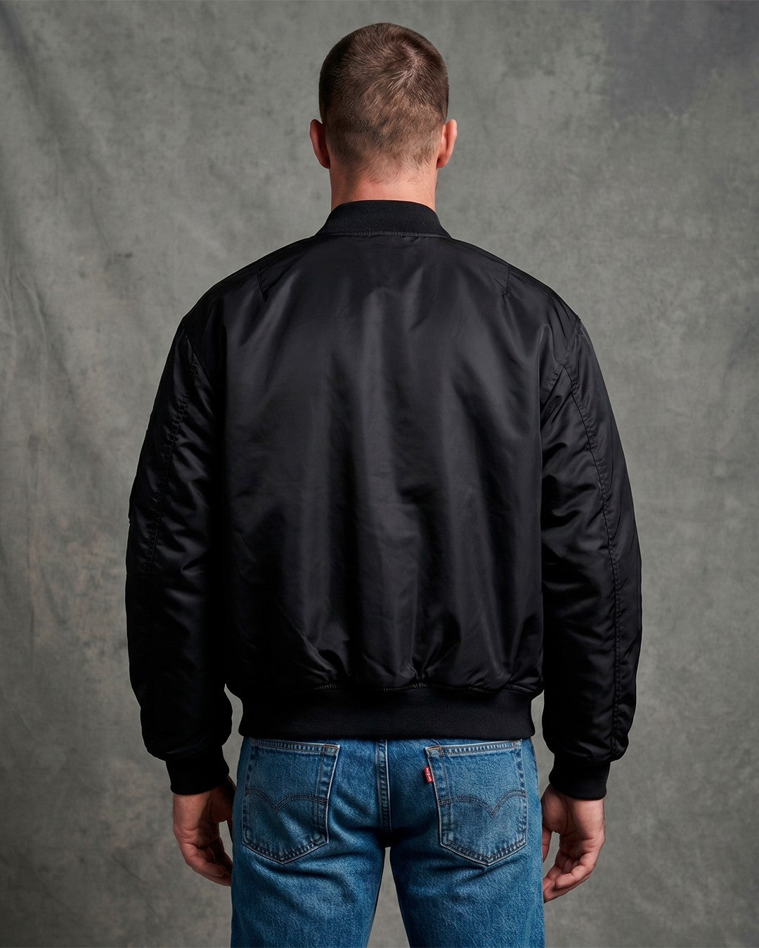 Bomber MA-1 Aviator "Blood Chit" - Black