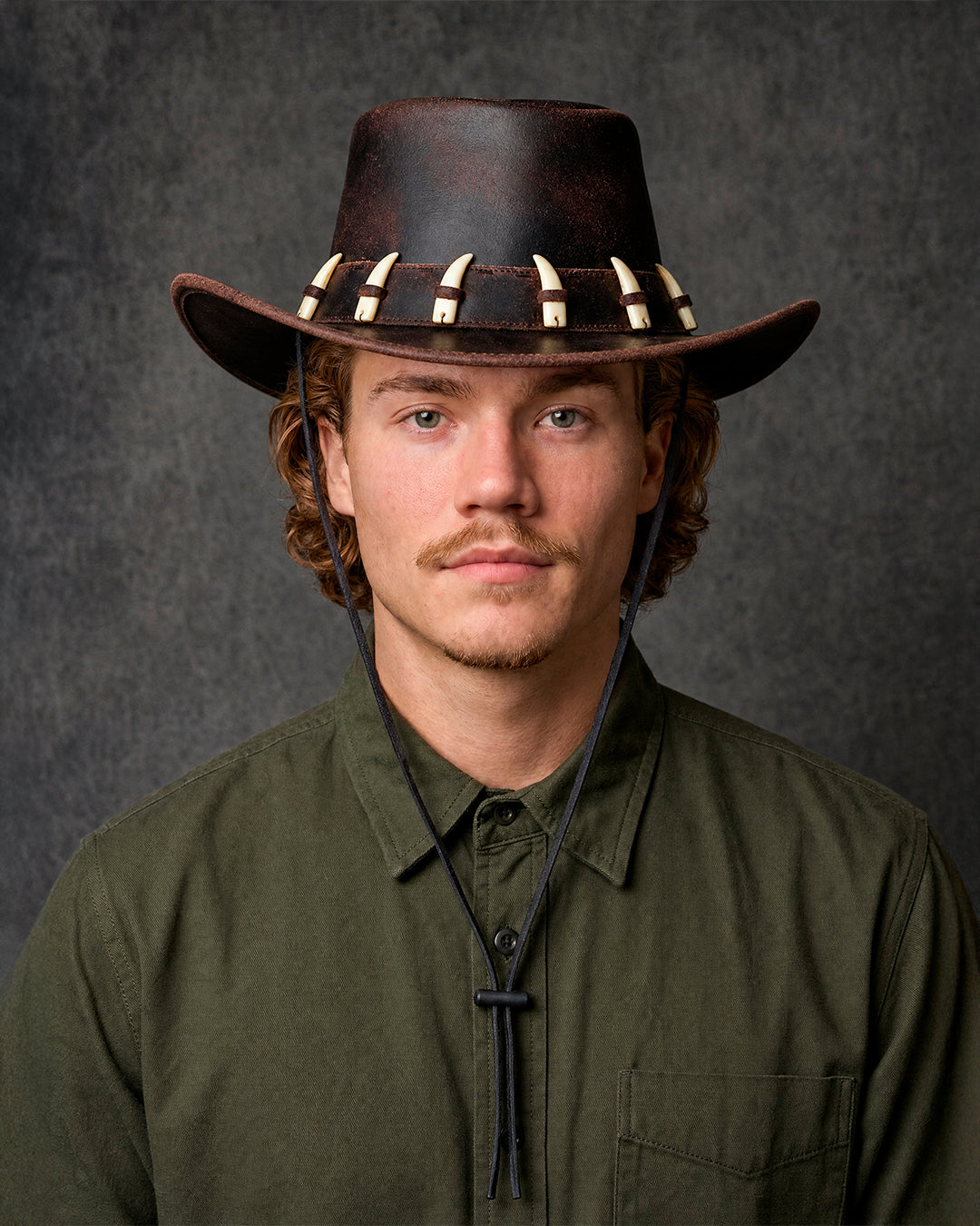 Sombrero "Resistance" - Cuero de Canguro